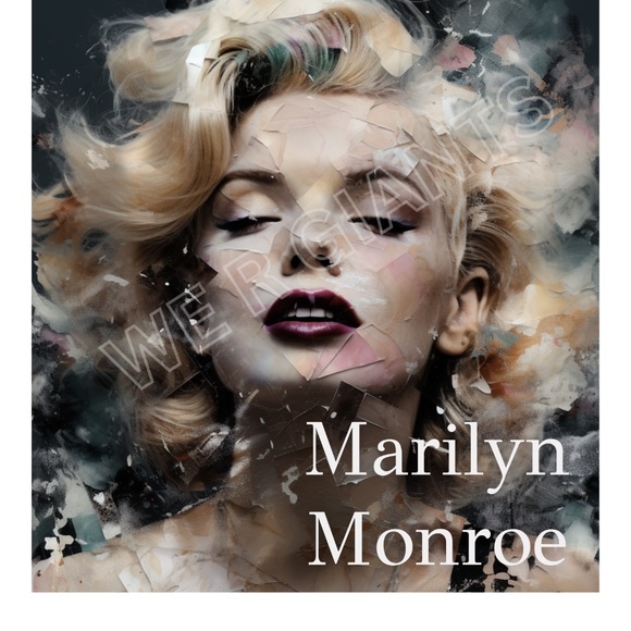 Vogue Magazine Marilyn Monroe Wall art, preppy art print, retro element 11X14 - Picture 2 of 2